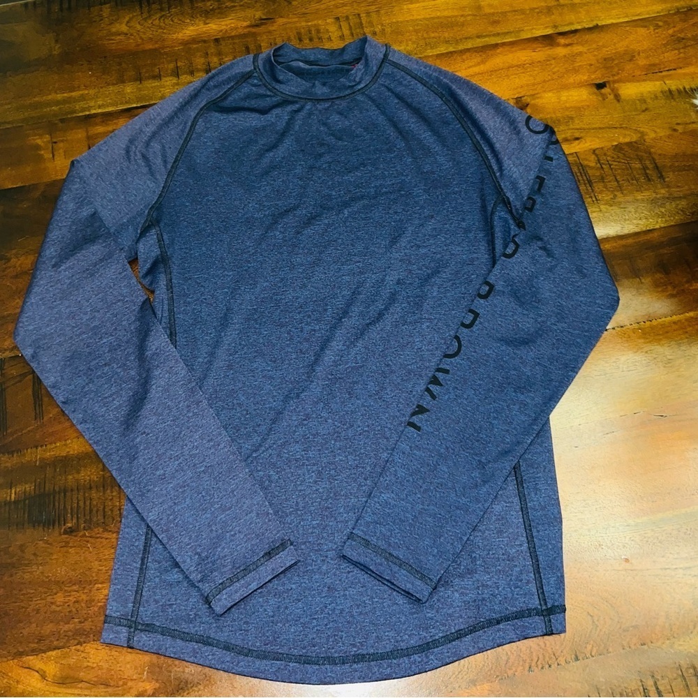 Orlebar Brown Rash Guard Crewneck Long Sleeve Blue Size S Performance Top